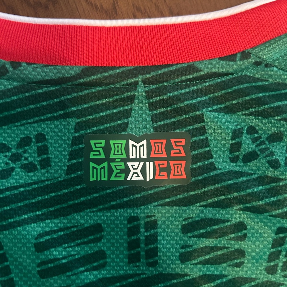 Adidas Green Mexico Soccer 2026 Jersey - Picture 5 of 6